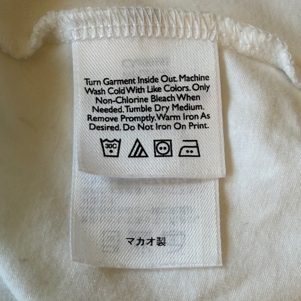 Eddie Bauer White Pima Cotton Faux Wrap Empire Seemed V-Neck Tank Top Size XL - Picture 5 of 6